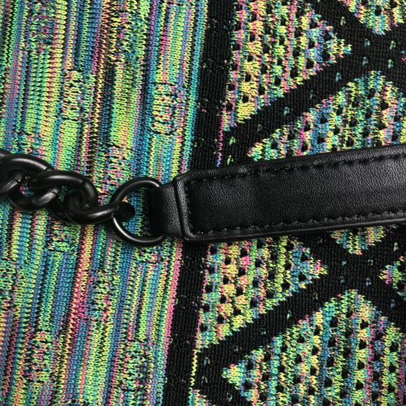 Zara Multi-Color Knit Crossbody/ Shoulder Bag - Picture 10 of 14